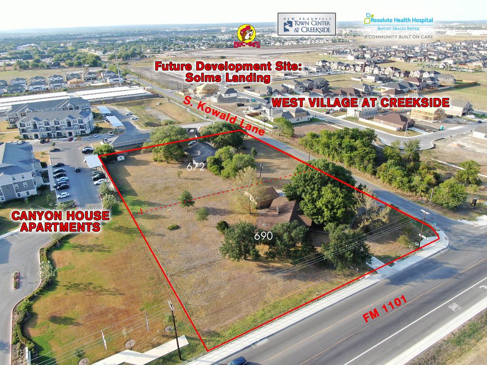 672 & 690 S Kowald Ln, New Braunfels, TX, 78130
